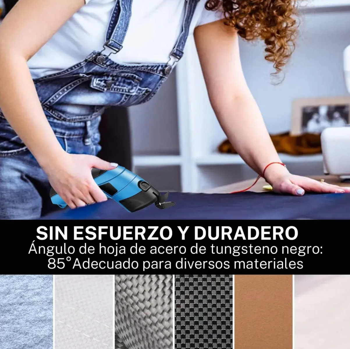 Vista 8 de Tijeras Inalambricas Para Coser